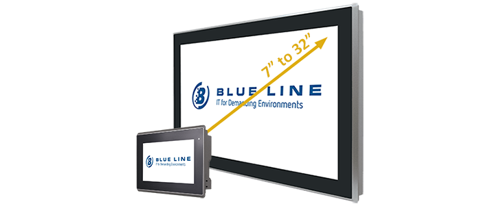 Blue Line Flex 1100 series - 7" to 32"