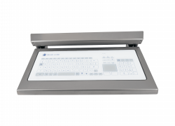 Cleanroom Touch Keyboard in Stainless Steel Housing