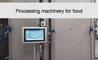 Processing machinery for food