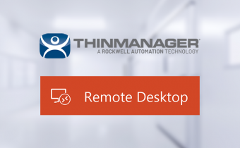 Thin Client support with ThinManager on Blue Line's HMIs and Panel PCs
