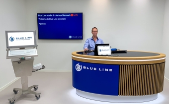 New video studio: Blue Line is ready to meet your needs in a new visual level