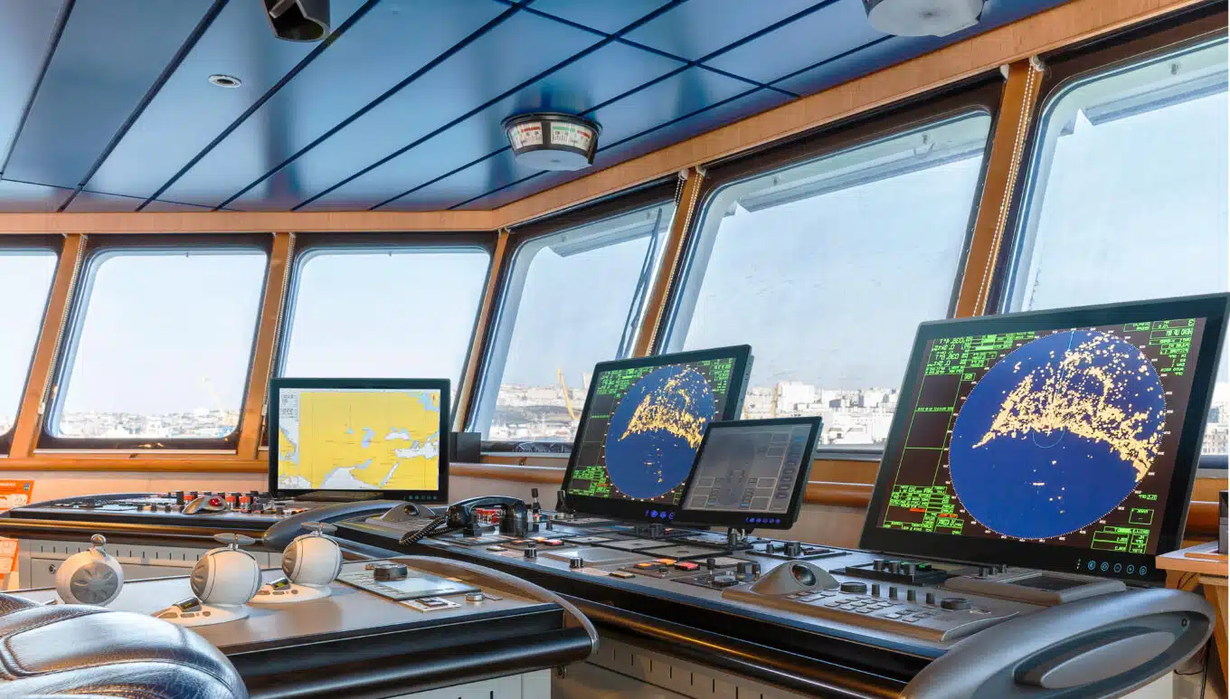 Powerful marine computer designed for maritime applications on bridge systems with full ECDIS compliance.