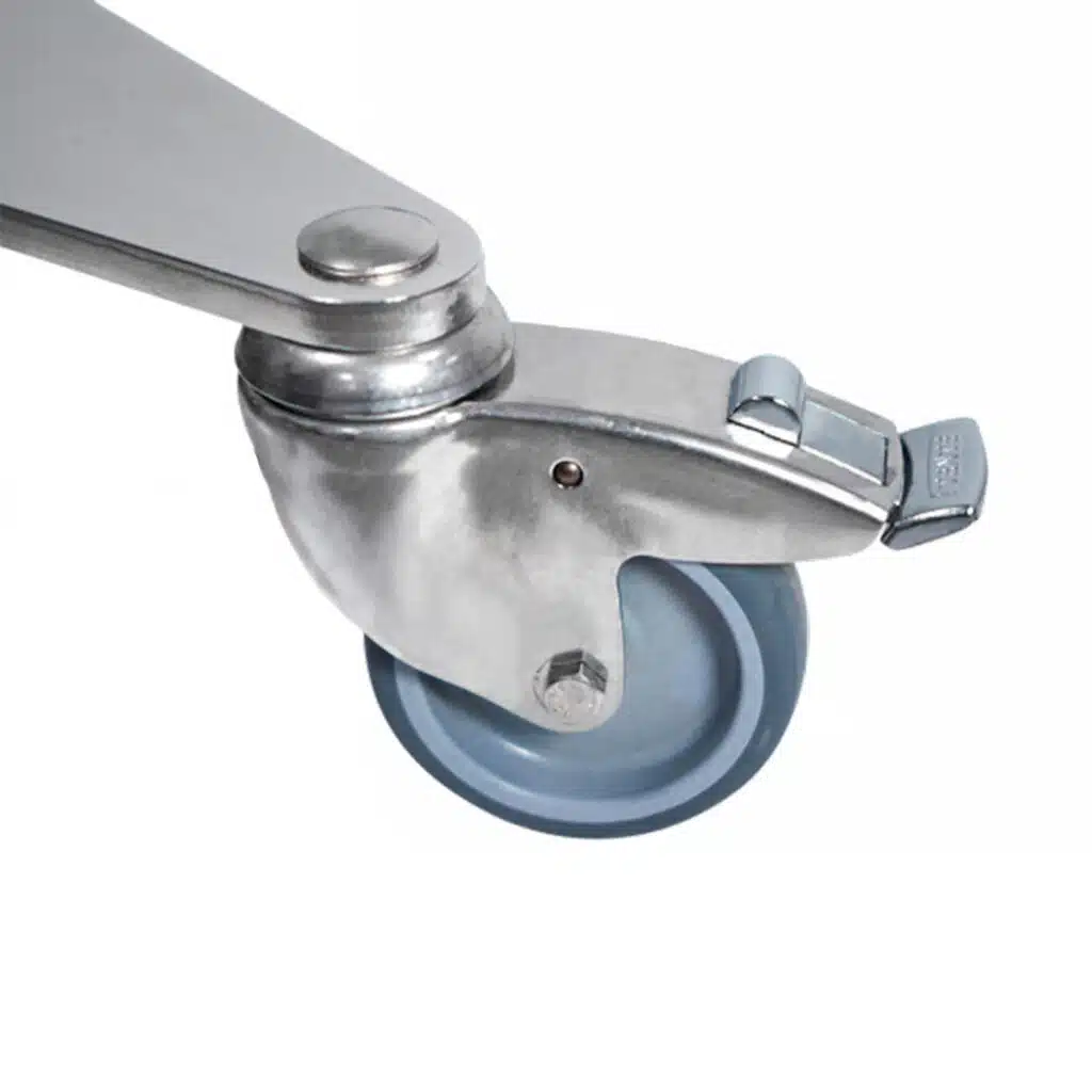 Blue Line - Lockable casters for Mobile Operator Station T3000