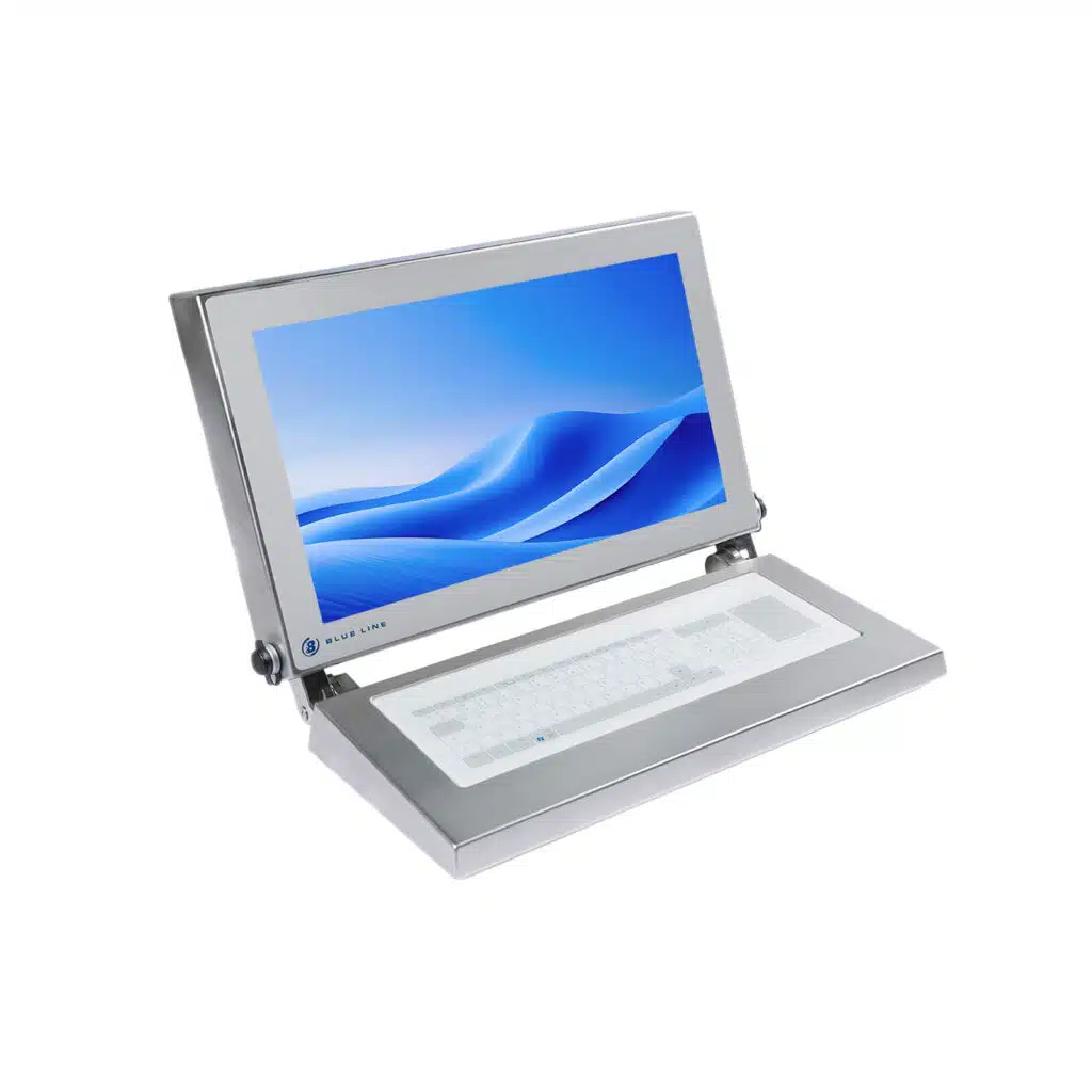 HMI Monitor with Keyboard for Cleanroom