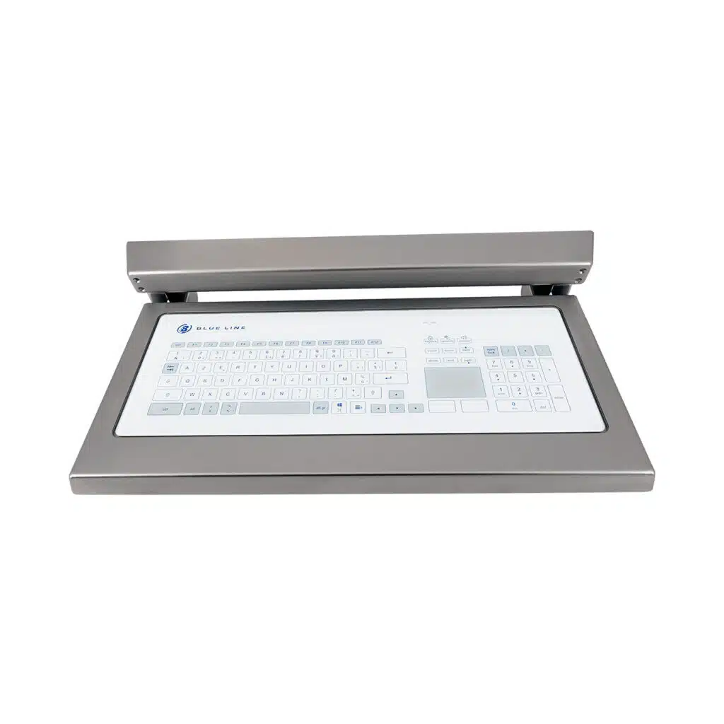 Cleanroom Touch Keyboard in Stainless Steel Housing