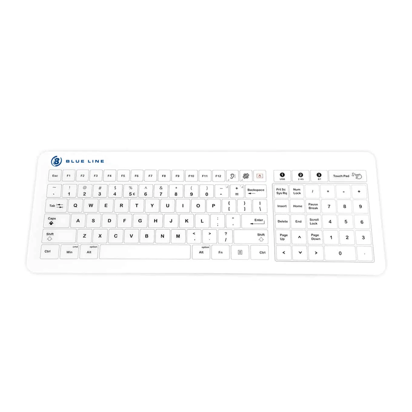 Cleanroom Touch Keyboard