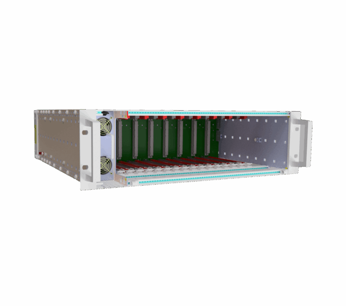 Assembled Module Subrack Custom subrack solution | Rugged design and full flexibility