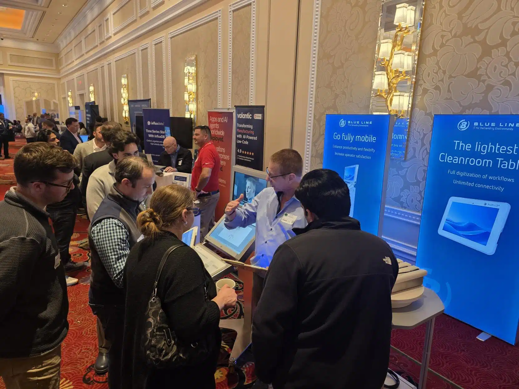 Blue Line at Pharma MES USA